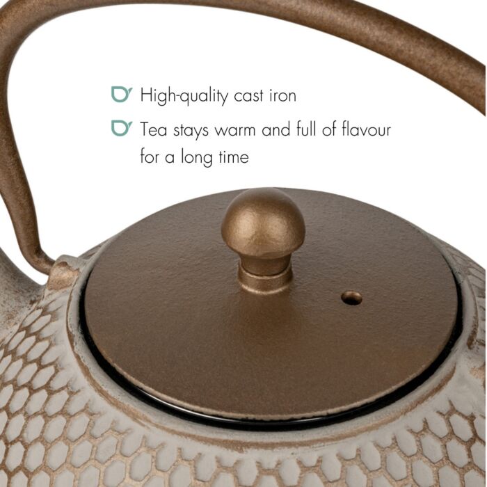 Theepot Jiangxi - 0,7 liter - Beige - Afbeelding 3