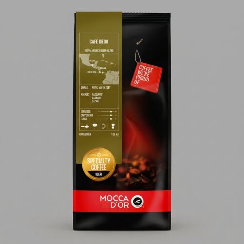 Mocca D'or  Koffiebonen "CAFÉ DIEGO" - Koffie van de Maand