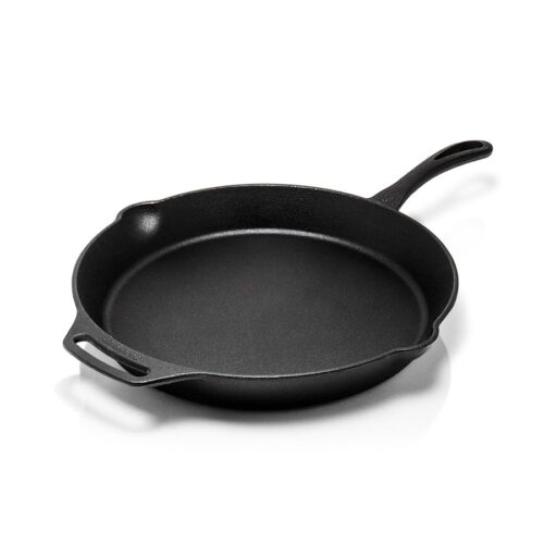 Petromax - Gietijzeren GRILL Skillet met steel 30 cm