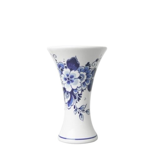 Heinen Delfts Blauw - Kelkvaasje bloemen klein