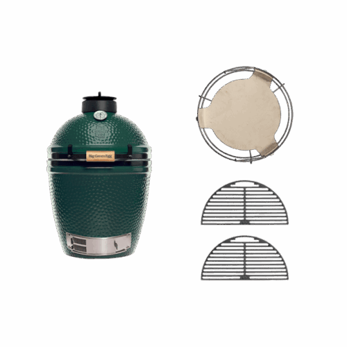Big green egg medium starter set.