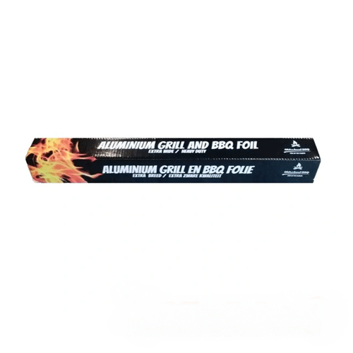 Brede BBQ aluminium folie - extra dik