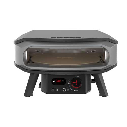 Cozze - Pizza Oven Gas 17 inch met Premium Roterende Pizzasteen 30 Mbar