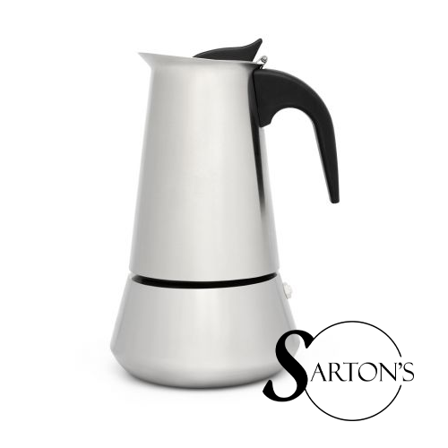 Leopold Vienna Espressomaker Trevi, 6 kopjes mat rvs