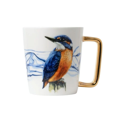 Heinen Delfst Blauw - Mok IJsvogel Goud