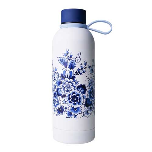 Heinen - Waterfles Delfts blauw
